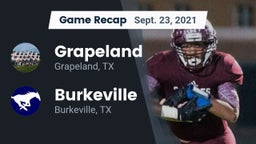 Recap: Grapeland  vs. Burkeville  2021