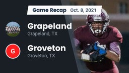 Recap: Grapeland  vs. Groveton  2021