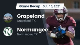Recap: Grapeland  vs. Normangee  2021