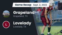 Recap: Grapeland  vs. Lovelady  2022