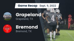 Recap: Grapeland  vs. Bremond  2022