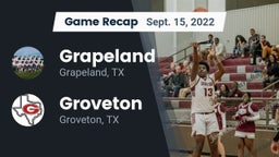 Recap: Grapeland  vs. Groveton  2022