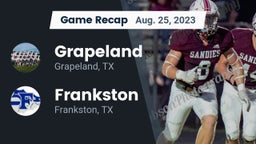 Recap: Grapeland  vs. Frankston  2023