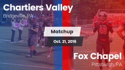 Matchup: Chartiers Valley vs. Fox Chapel  2016