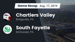 Recap: Chartiers Valley  vs. South Fayette  2019