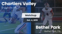 Matchup: Chartiers Valley vs. Bethel Park  2019