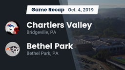 Recap: Chartiers Valley  vs. Bethel Park  2019