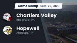 Recap: Chartiers Valley  vs. Hopewell  2020