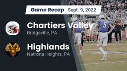 Recap: Chartiers Valley  vs. Highlands  2022