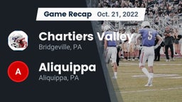 Recap: Chartiers Valley  vs. Aliquippa  2022