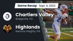 Recap: Chartiers Valley  vs. Highlands  2023