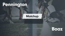 Matchup: Pennington vs. Boaz  2016