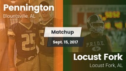 Matchup: Pennington vs. Locust Fork  2017