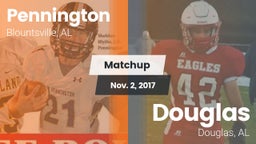Matchup: Pennington vs. Douglas  2017