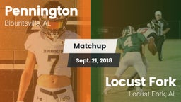 Matchup: Pennington vs. Locust Fork  2018