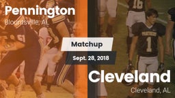 Matchup: Pennington vs. Cleveland  2018