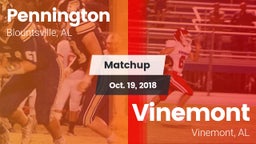 Matchup: Pennington vs. Vinemont  2018