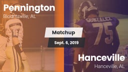 Matchup: Pennington vs. Hanceville  2019