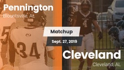 Matchup: Pennington vs. Cleveland  2019