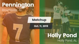 Matchup: Pennington vs. Holly Pond  2019