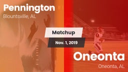 Matchup: Pennington vs. Oneonta  2019