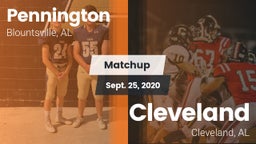 Matchup: Pennington vs. Cleveland  2020