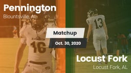 Matchup: Pennington vs. Locust Fork  2020