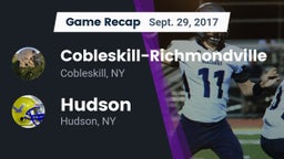 Recap: Cobleskill-Richmondville  vs. Hudson  2017
