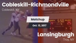 Matchup: Cobleskill-Richmondv vs. Lansingburgh  2017