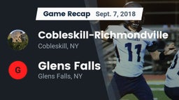 Recap: Cobleskill-Richmondville  vs. Glens Falls  2018