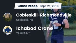 Recap: Cobleskill-Richmondville  vs. Ichabod Crane 2018