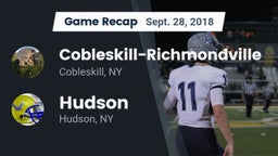 Recap: Cobleskill-Richmondville  vs. Hudson  2018