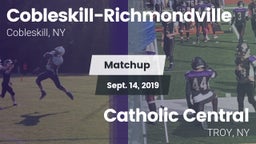 Matchup: Cobleskill-Richmondv vs. Catholic Central  2019