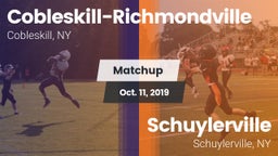 Matchup: Cobleskill-Richmondv vs. Schuylerville  2019