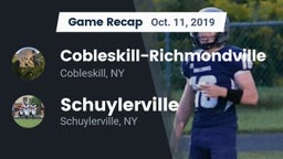 Recap: Cobleskill-Richmondville  vs. Schuylerville  2019