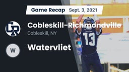 Recap: Cobleskill-Richmondville  vs. Watervliet  2021