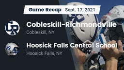 Recap: Cobleskill-Richmondville  vs. Hoosick Falls Central School 2021