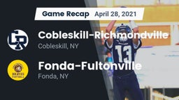 Recap: Cobleskill-Richmondville  vs. Fonda-Fultonville  2021