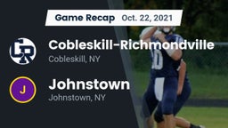 Recap: Cobleskill-Richmondville  vs. Johnstown  2021