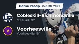 Recap: Cobleskill-Richmondville  vs. Voorheesville  2021