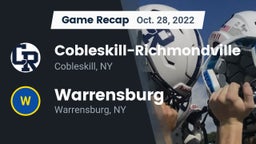 Recap: Cobleskill-Richmondville  vs. Warrensburg  2022