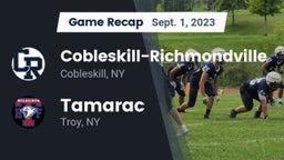Recap: Cobleskill-Richmondville  vs. Tamarac  2023