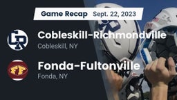 Recap: Cobleskill-Richmondville  vs. Fonda-Fultonville  2023