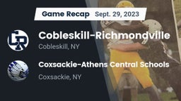 Recap: Cobleskill-Richmondville  vs. Coxsackie-Athens Central Schools 2023