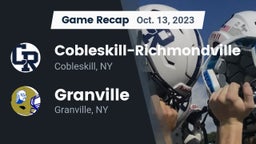 Recap: Cobleskill-Richmondville  vs. Granville  2023