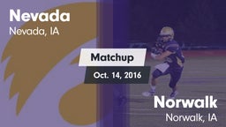 Matchup: Nevada vs. Norwalk  2016