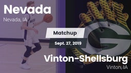 Matchup: Nevada vs. Vinton-Shellsburg  2019