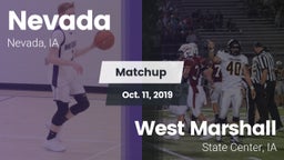 Matchup: Nevada vs. West Marshall  2019