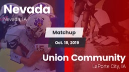 Matchup: Nevada vs. Union Community  2019