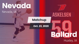 Matchup: Nevada vs. Ballard  2020